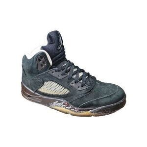 Nike Air Jordan 5 Retro 2013 Black Oreo Mens Size 8.5 Sneakers‎ Shoes 136027-035